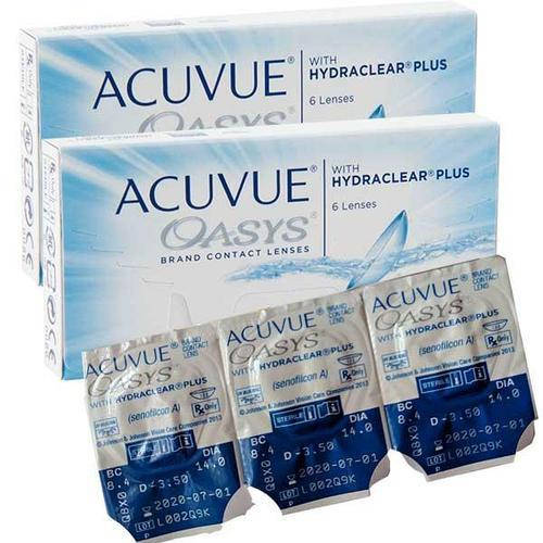 

Линза контактная 8,4 Johnson Acuvue Oasys HYDRACLEAR 12 шт