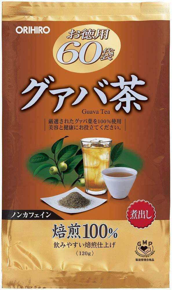 

Чай с гуавой сжигание жира Orihiro Ukon Tea, 60 пакетиков
