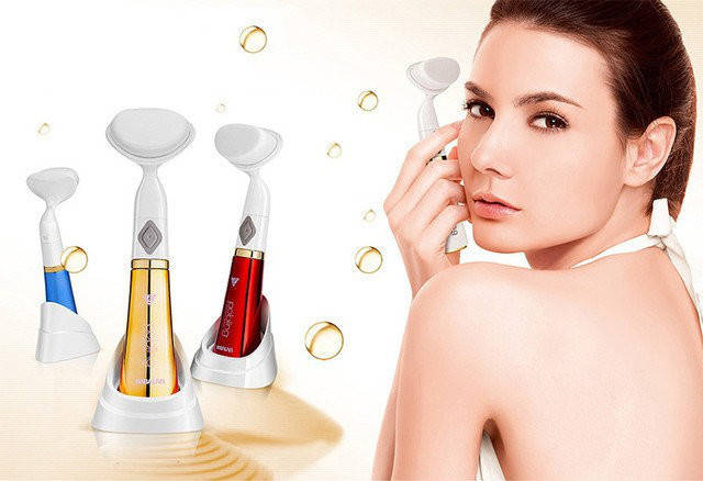 

Массажер для чистки пор. Щетка пилинг Pobling Pore Sonic Cleansing Brush Белая