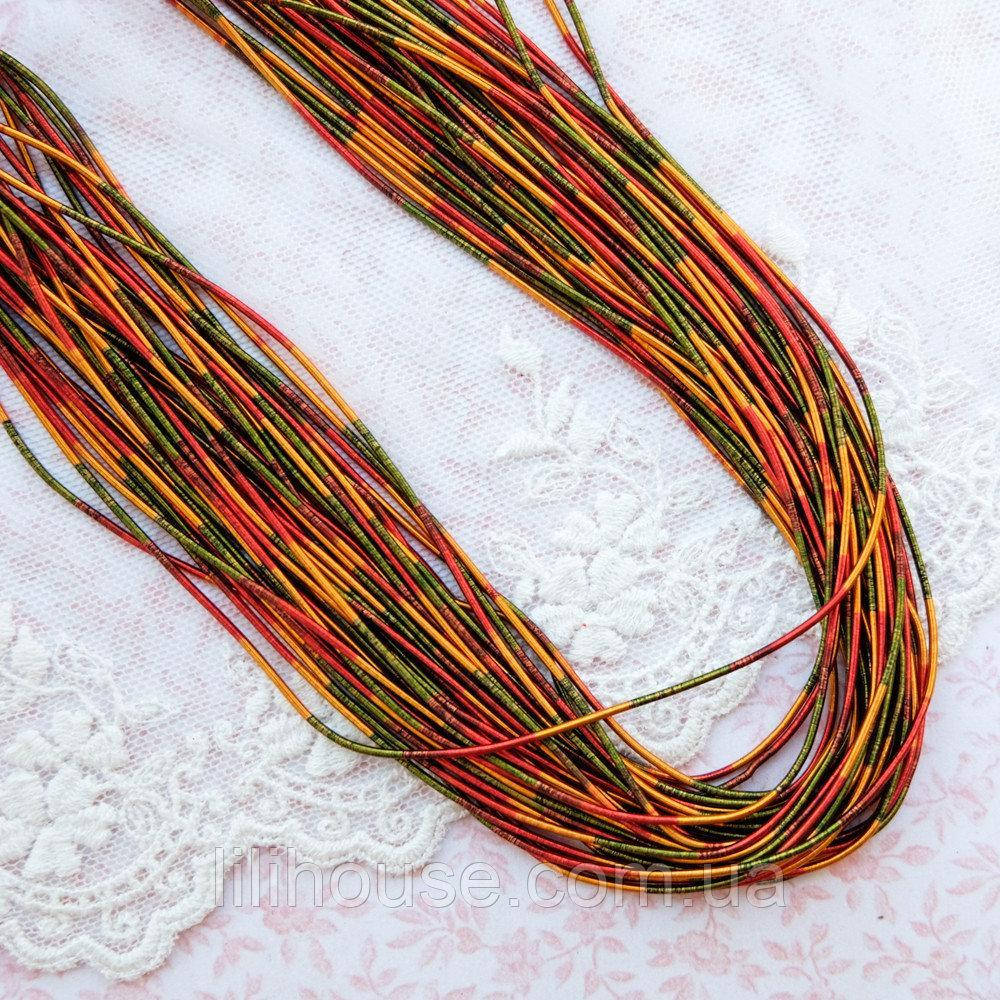 

Канитель 1 мм Индия ТРЕХЦВЕТНАЯ Меланж 5 г