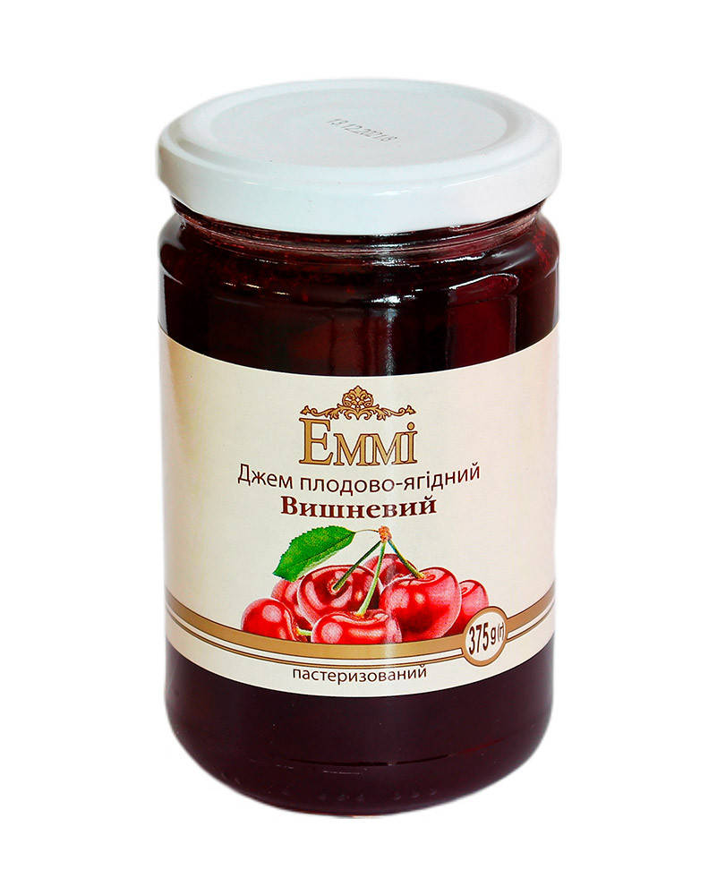 

Джем плодово-ягодный Вишневый Emmi, 375 г