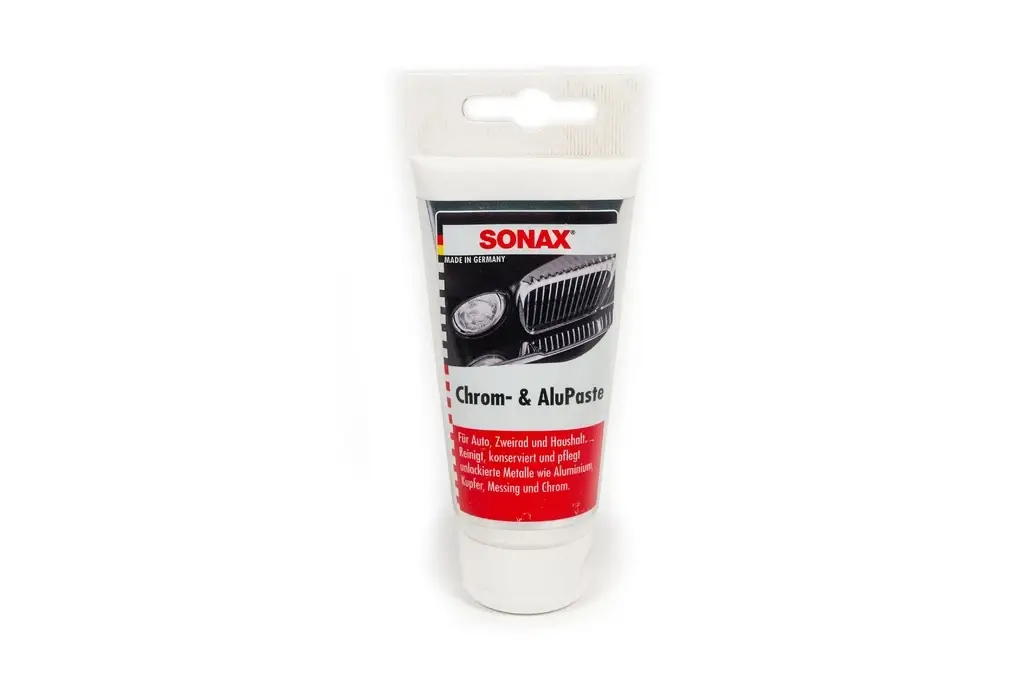 

Sonax Паста для очистки хрома и алюминия, 75 мл