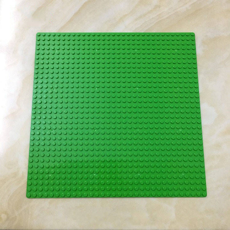 

Лего строительная пластина Lego поле 25х25 см 32*32 пина (Светло-зеленый), Белый