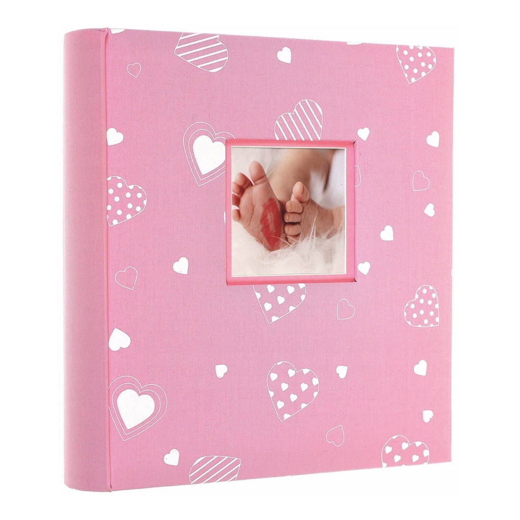 

Фотоальбом GEDEON 290x320 Трад.(60 сторінок) BABY HEART pink, Розовый