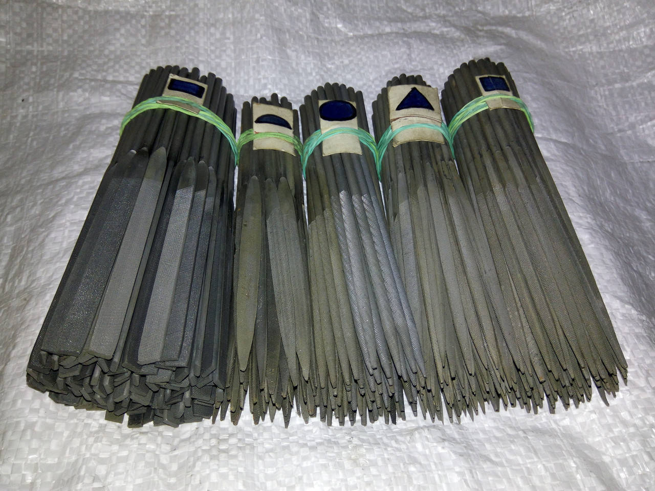 

Надфили простые плоские