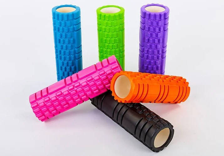 

Массажер, валик, 30*8 см,ролик массажный для спины и йоги цвета в ассортименте