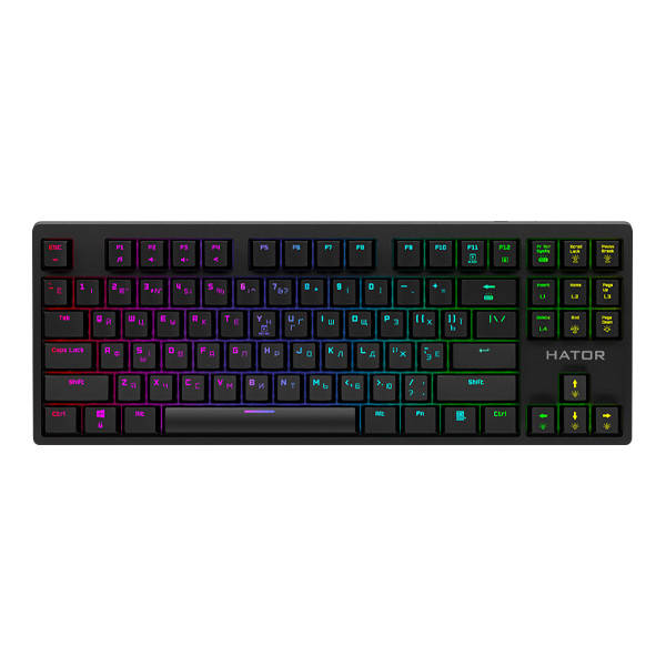 

Клавиатура Hator Rockfall EVO TKL Optical (HTK-630)(1951262469756), Черный