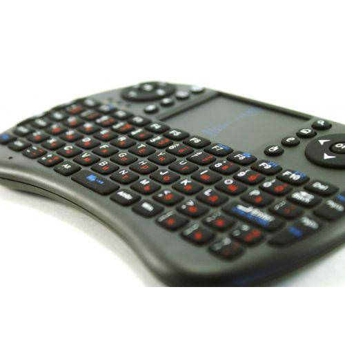

Беспроводная клавиатура KeyBoard mini i8 RT-MWK08, RUS, черная, Черный