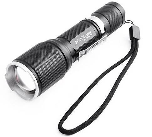 

Тактический фонарь Police BL-1860-T6 50000W, Черный