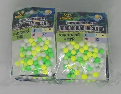 

Плавающая насадка Технопуф Fishpuffy Толстолоб-Амур L