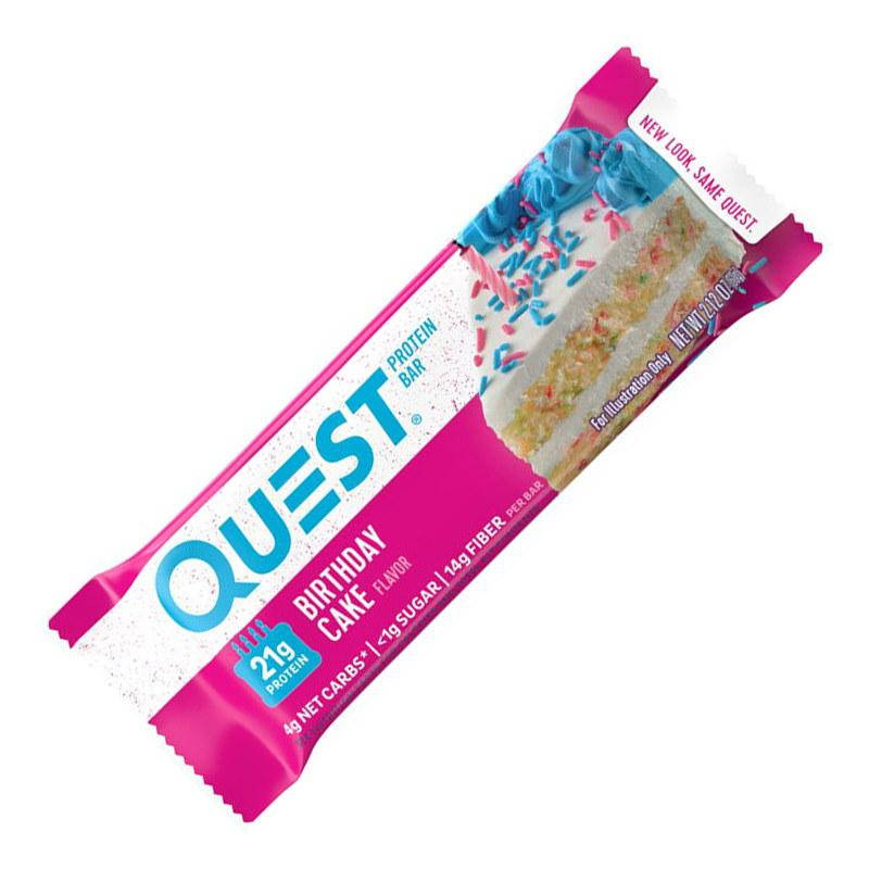 

Батончик Quest Nutrition Protein Bar, 60 грамм Праздничный торт