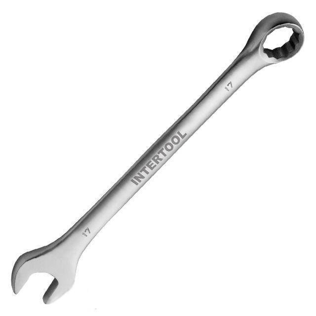 

Ключ комбинированный 15 мм CrV Intertool HT-1215