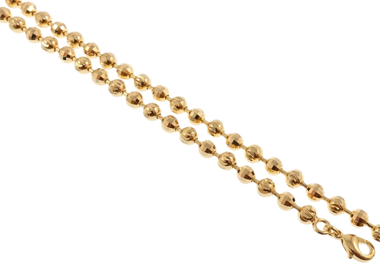

Цепочка Xuping Позолота 18K "Плетение Перлина" длина 44см х 4мм