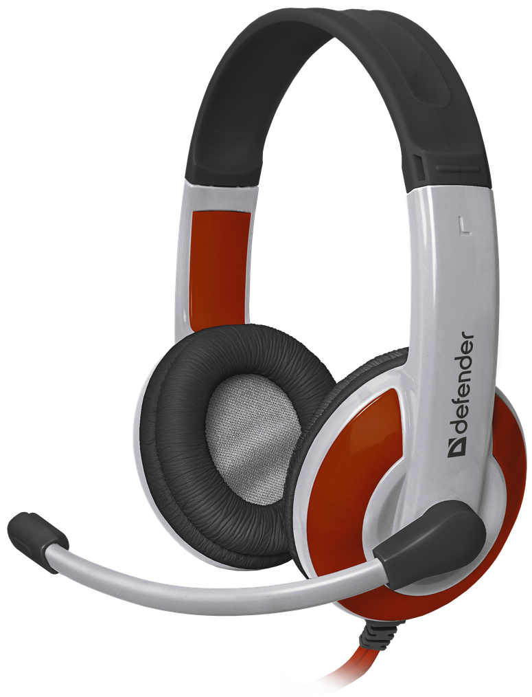 

Игровая гарнитура Defender Warhead G-120 красный + белый, кабель 2 м