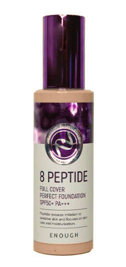 

Тональный крем Enough 8 Peptide Full Cover Perfect Foundation SPF50+ 23