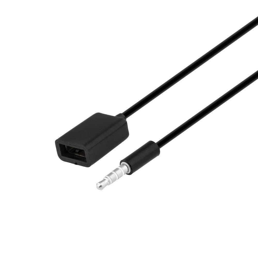 

Перехідник USB / AUX Колір Чорний, Черный
