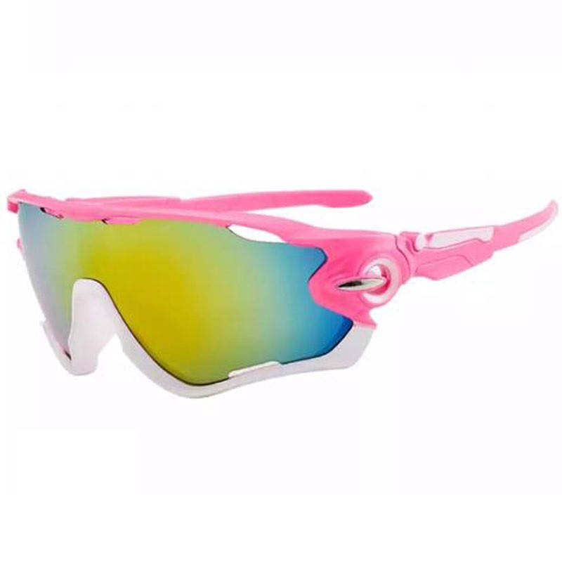 

Очки велосипедные Robesbon Jawbreaker 9270 спортивные велоочки Pink