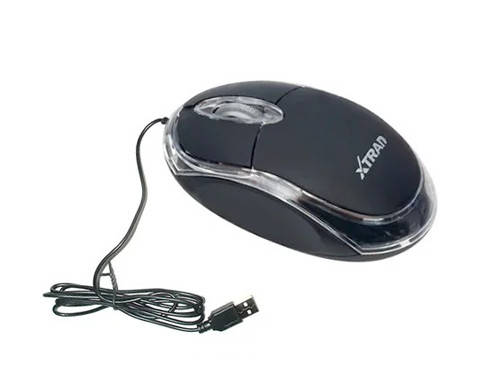

USB оптическая мышь проводная Xtran XT-610, 800dpi, для ноутбука и ПК