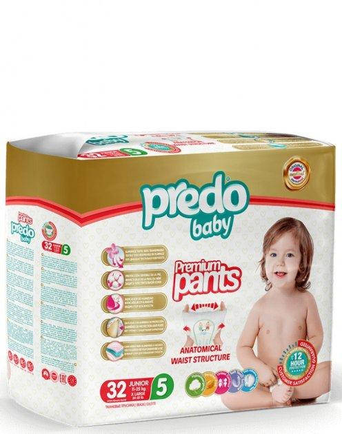 

Подгузники-трусики Predo Baby 5 11-25 кг 32 шт, Белый