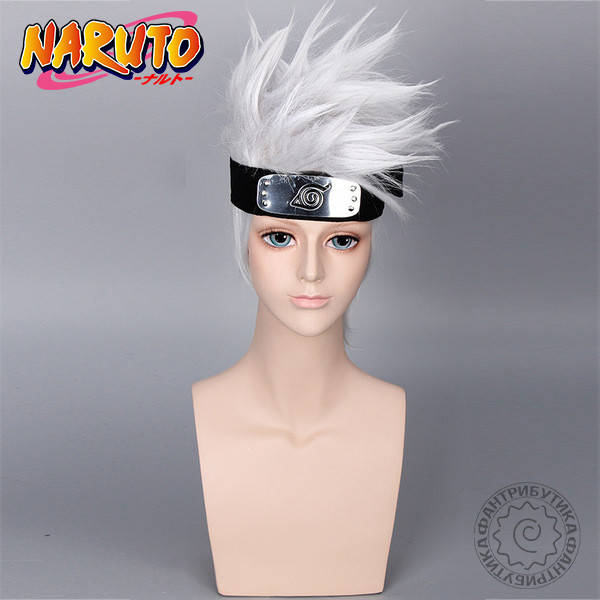 

Парик Какаши из аниме Наруто итачи учиха саске сакура узумаки косплей