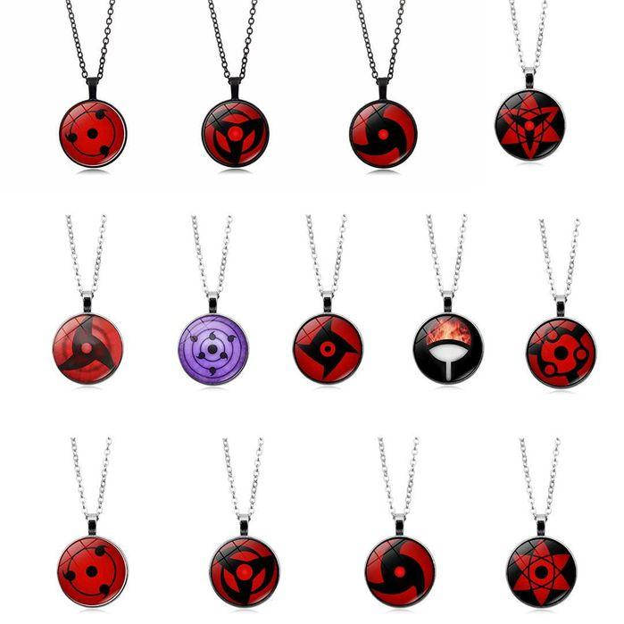 

Цепочка-кулон "Шаринган" из аниме Наруто Саске Итачи Какаши