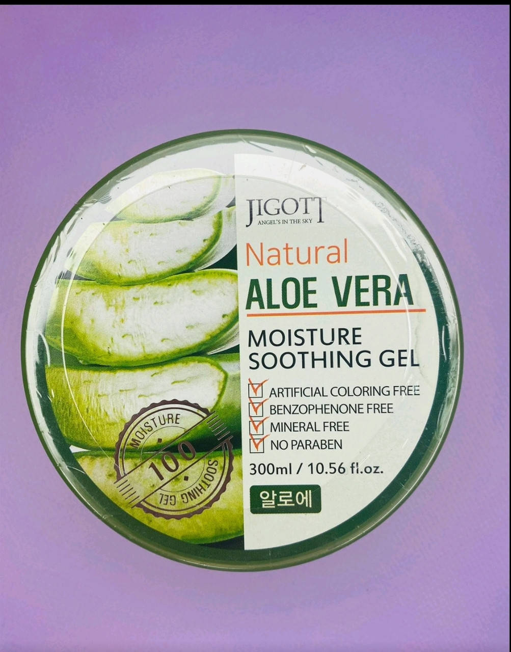 

Универсальный гель Jigott Natural Aloe Vera Moisture Soothing Gel с экстрактом алоэ 300 мл
