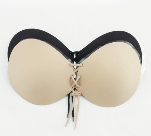 

Fly Bra (Un Bra) Силиконовый невидимый бюстгальтер, Черный