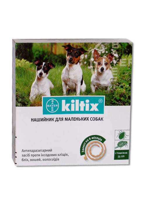 

Ошейник противоблошиный Килтикс (35 см), Bayer