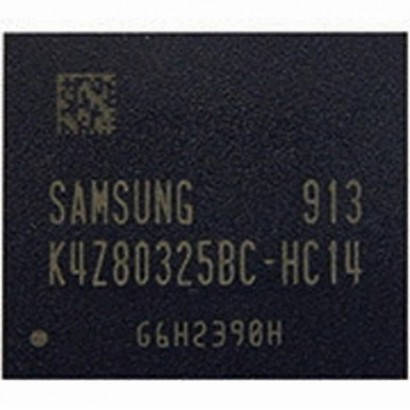 

Мікросхема відеопам'яті GDDR6 Samsung K4Z80325BC-HC14