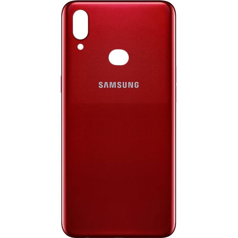 

Задняя крышка Samsung A107F Galaxy A10s красная оригинал + стекло камеры, Красный