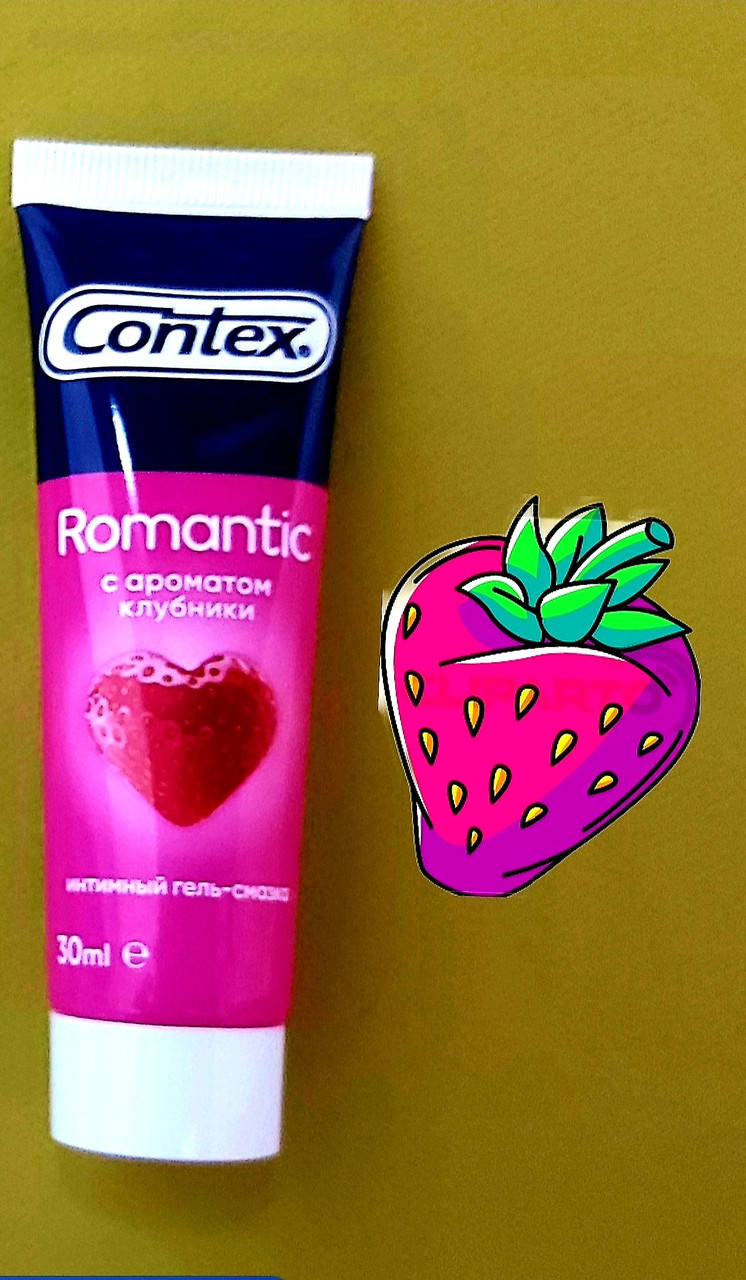 

Гель-смазка Contex ROMANTIC с ароматом КЛУБНИКИ.30 мл.