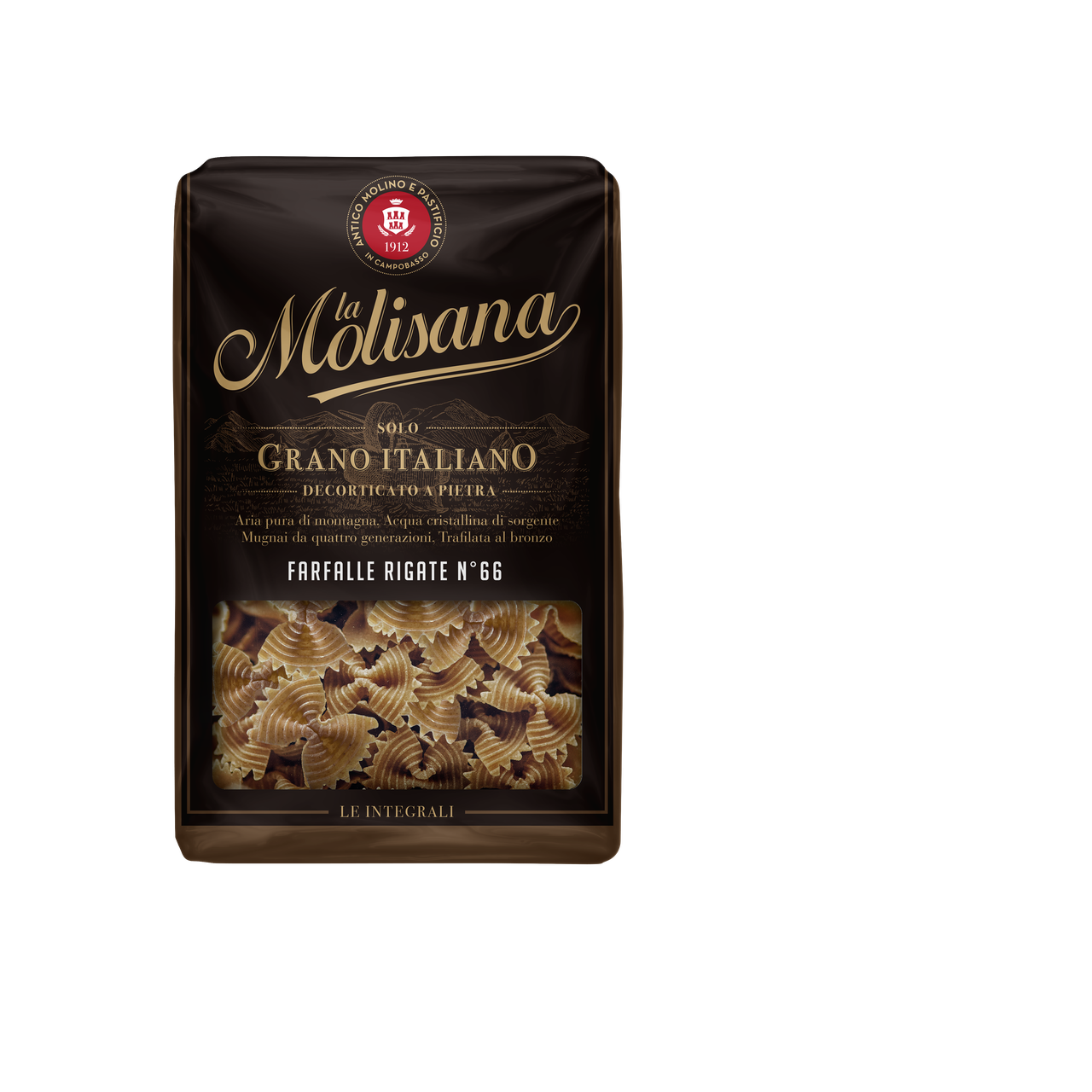 

Макарони LA MOLISANA Farfalle Rigate Integrali 66