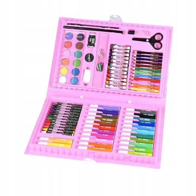 

Набор для творчества Coloring Art Set Розовый 86 предметов для рисования