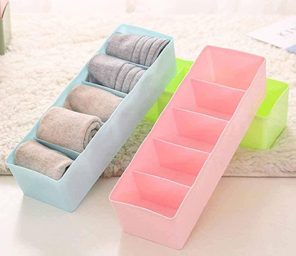 

Органайзер для нижнего белья Wellamart на 5 отделений, Голубой (Арт. 5677-2)