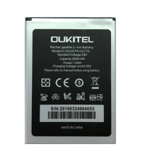 

Аккумулятор Oukitel C10