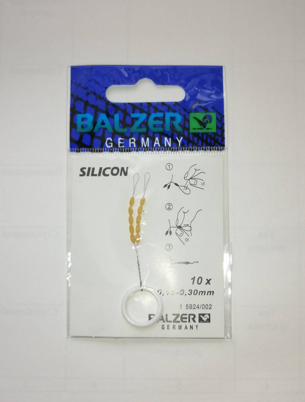 

Стопор для лески Balzer 10 шт, Желтый