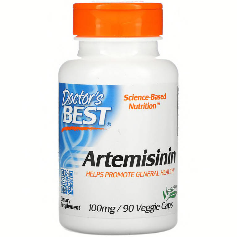 

Артемизинин (однолетняя полынь) Doctor's Best "Artemisinin" 100 мг (90 капсул)