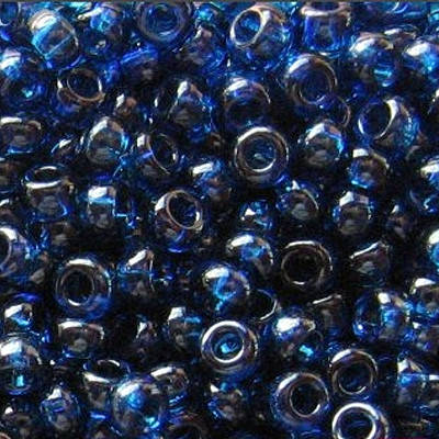 

768-10/0-61100 Бісер Чехія (прозорий райдужний, пурпурний індиго)