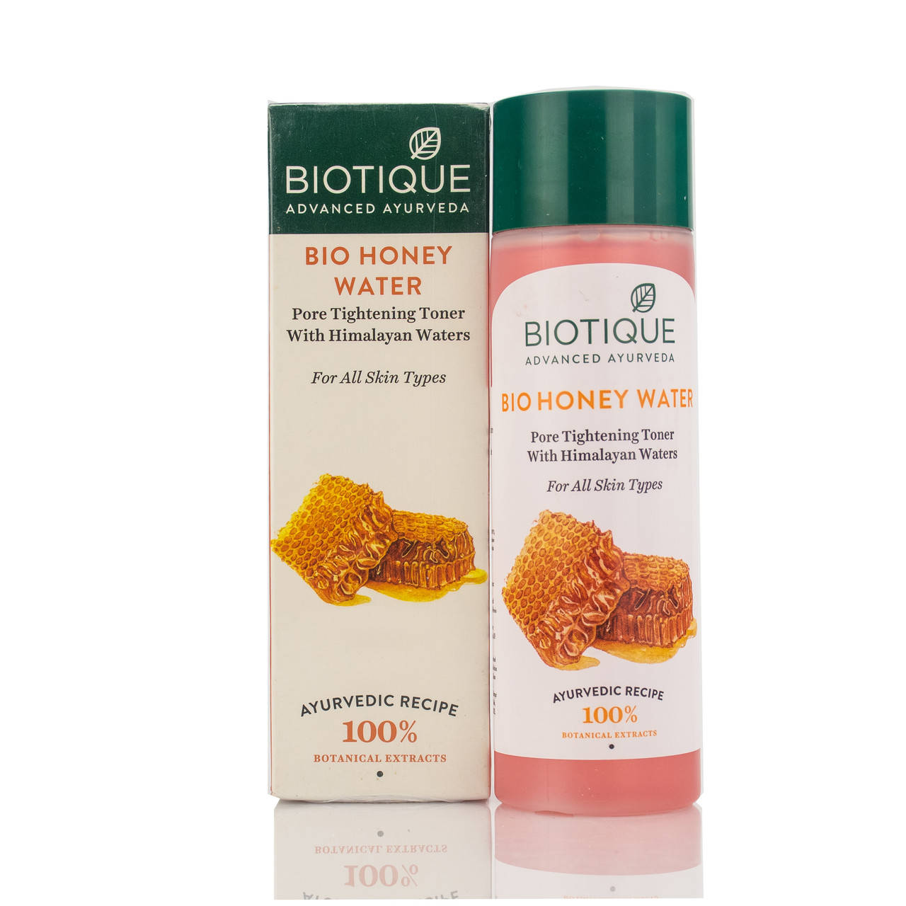 

Осветляющий тоник для всех типов кожи, bio honey water clarifying toner Biotique, 120 мл