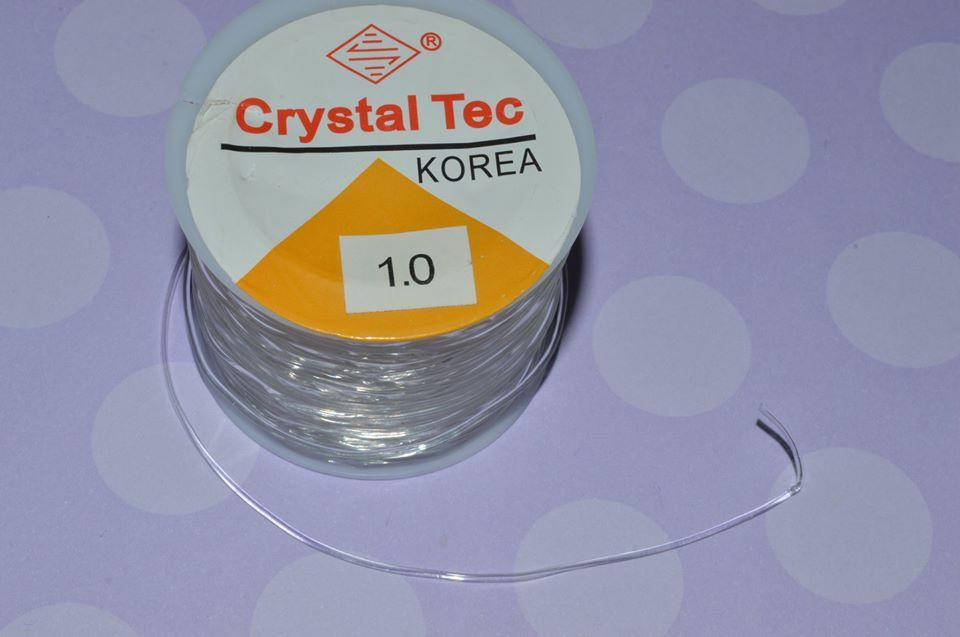 

Эластичная леска для бижутерии.1 мм (на метраж)