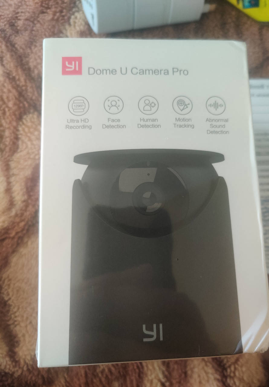 

⫸IP-камера Yi Dome U Pro Security 2K 3Mp White відеоняня видеоняня camera дитин