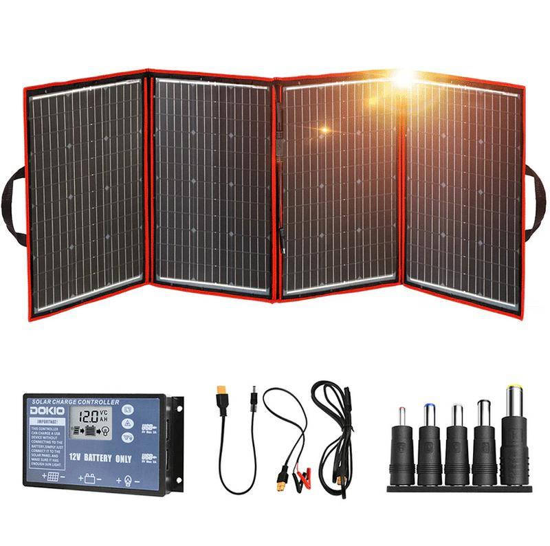 

Солнечная панель DOKIO FFSP-160W на 160 ВТ складная переносная с контроллером