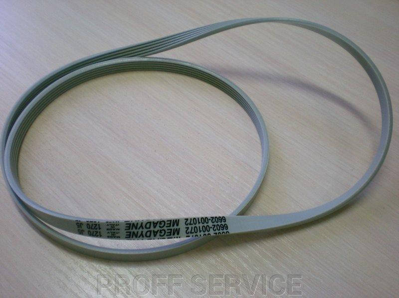 

Ремень для стиральной машины Samsung WF6528N7W (Megadyne - 1270 J5)