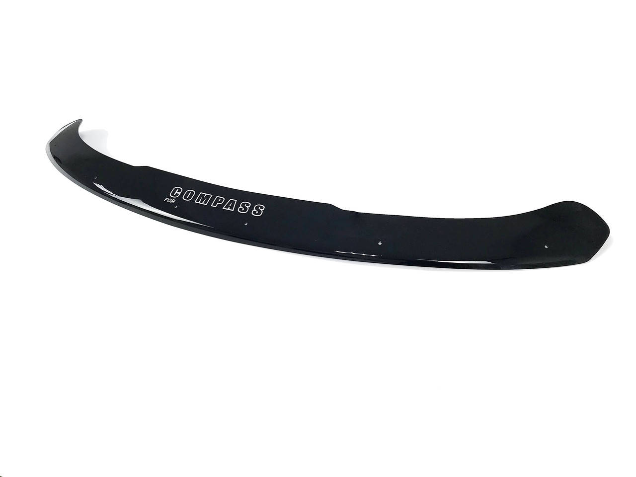 

Дефлектор капота (мухобойка) Jeep Compass 2011- (S-крепл) (джип компас)