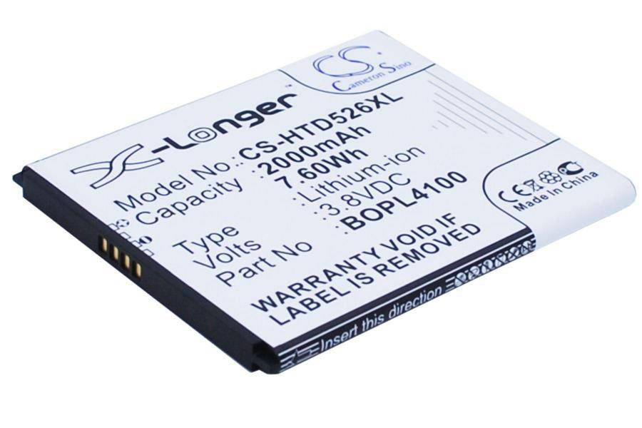 

Аккумуляторная батарея (2000 mAh) для HTC Desire 326G / Desire 526 (BOPL4100) X-Longer