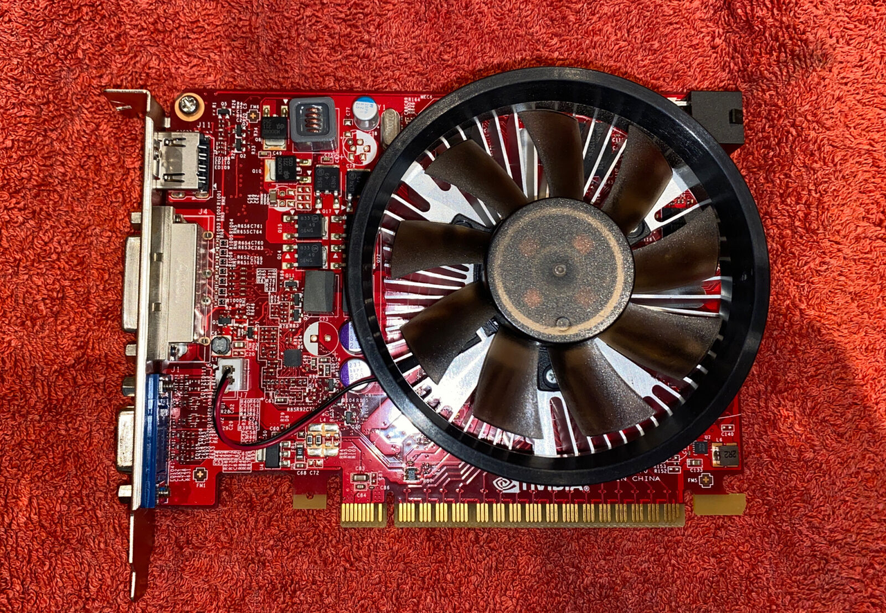 

Видеокарта GTX 650 1GB Nvidia Б/У