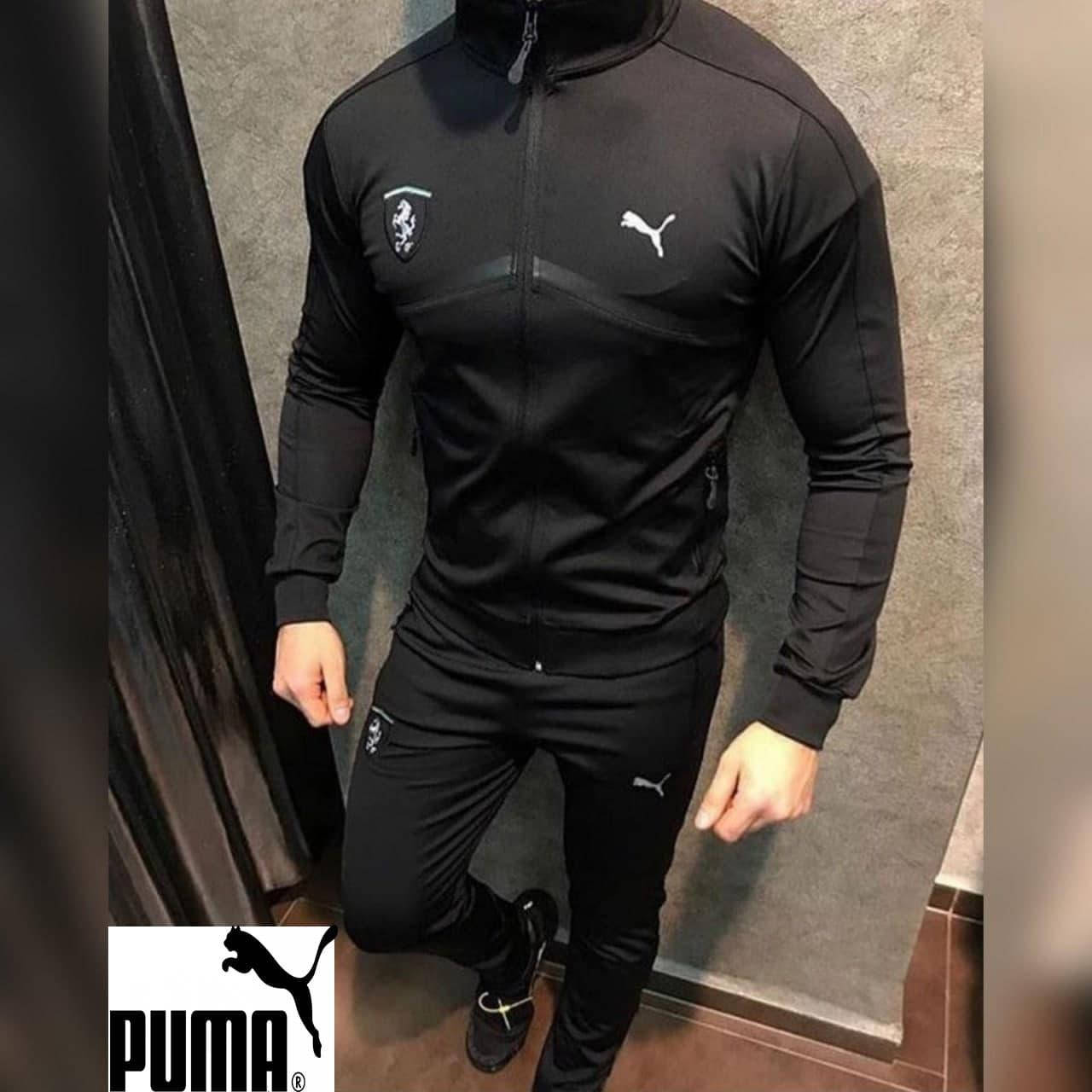 

Супер цена! Мужской спортивный костюм Puma Ferrari черный