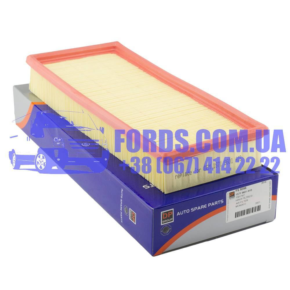 

Фильтр воздушный FORD MONDEO 2000-2007 (1581167/1S719601A1B/FS9396) DP GROUP