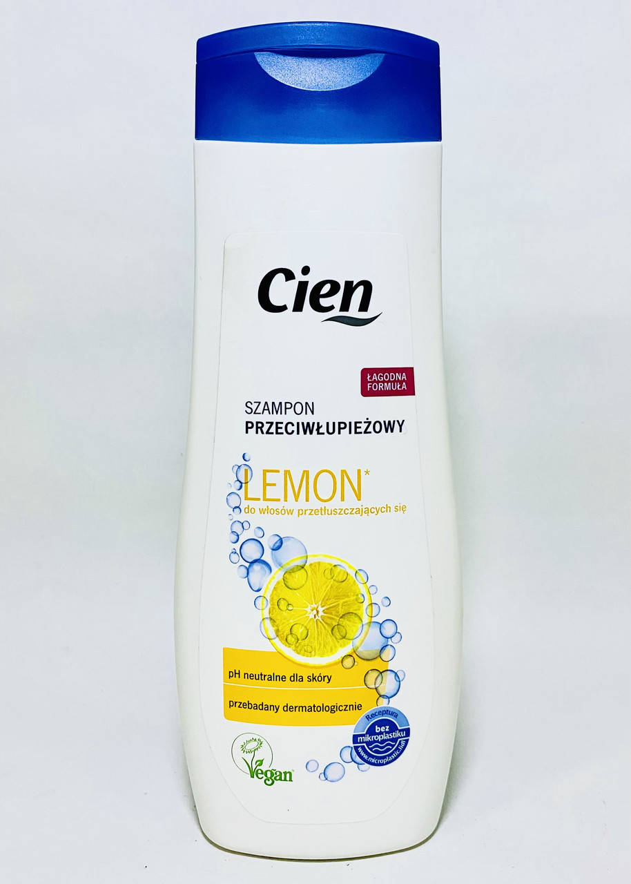 

Шампунь Cien Lemon (против перхоти) для жирных волос 300мл