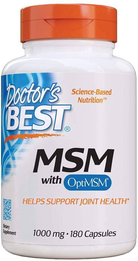 

Doctor's Best MSM with OptiMSM 1000mg 180 капсул